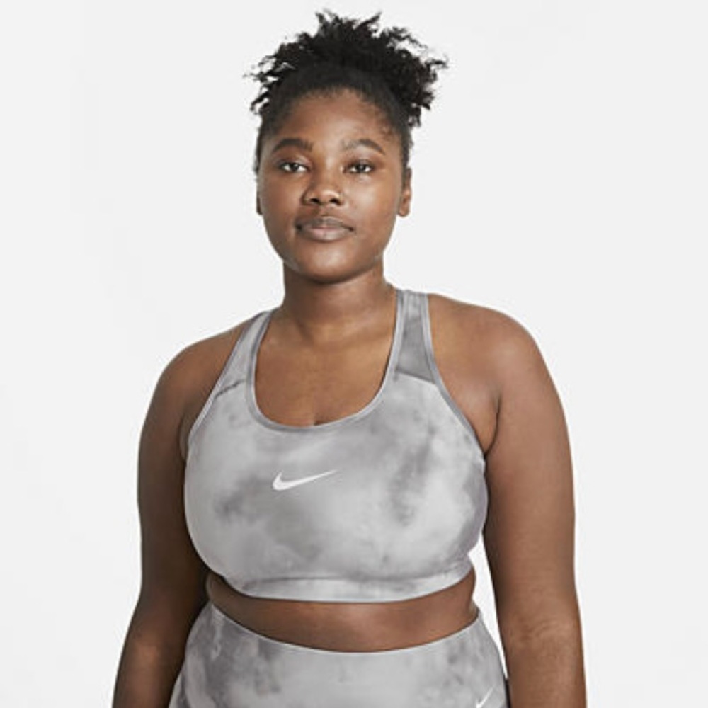 Nike Swoosh Icon Clash Plus Sports Bra Size 2X